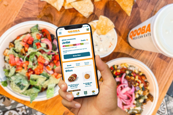 Easy To Use QDOBA Mobile App With Rewards Features And Ordering